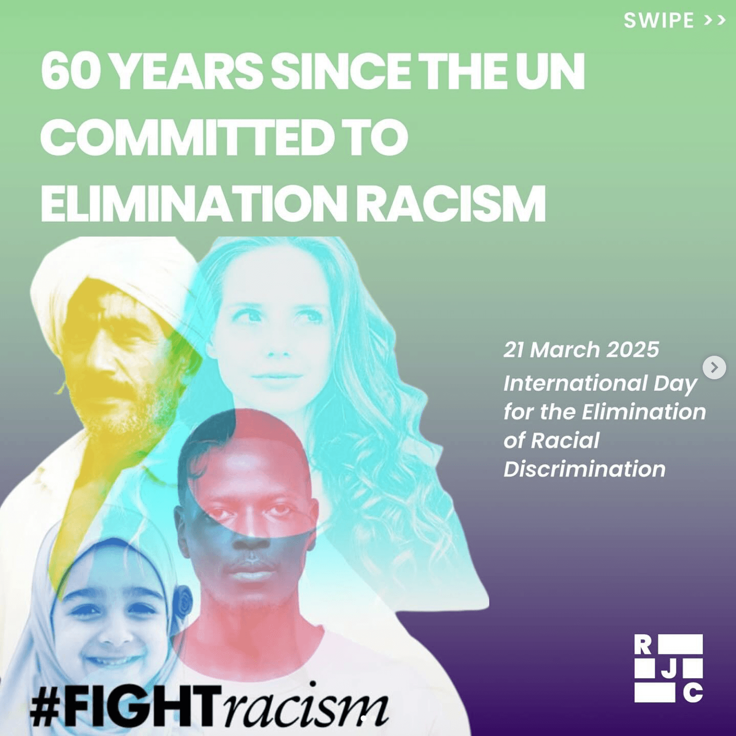 60 years Since the UN committed to elimination racism