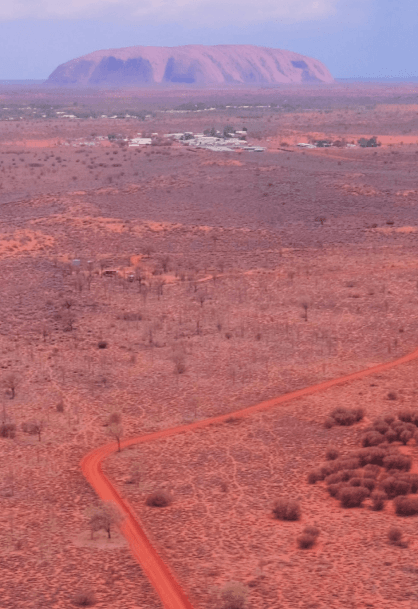 Australian outback landscape
